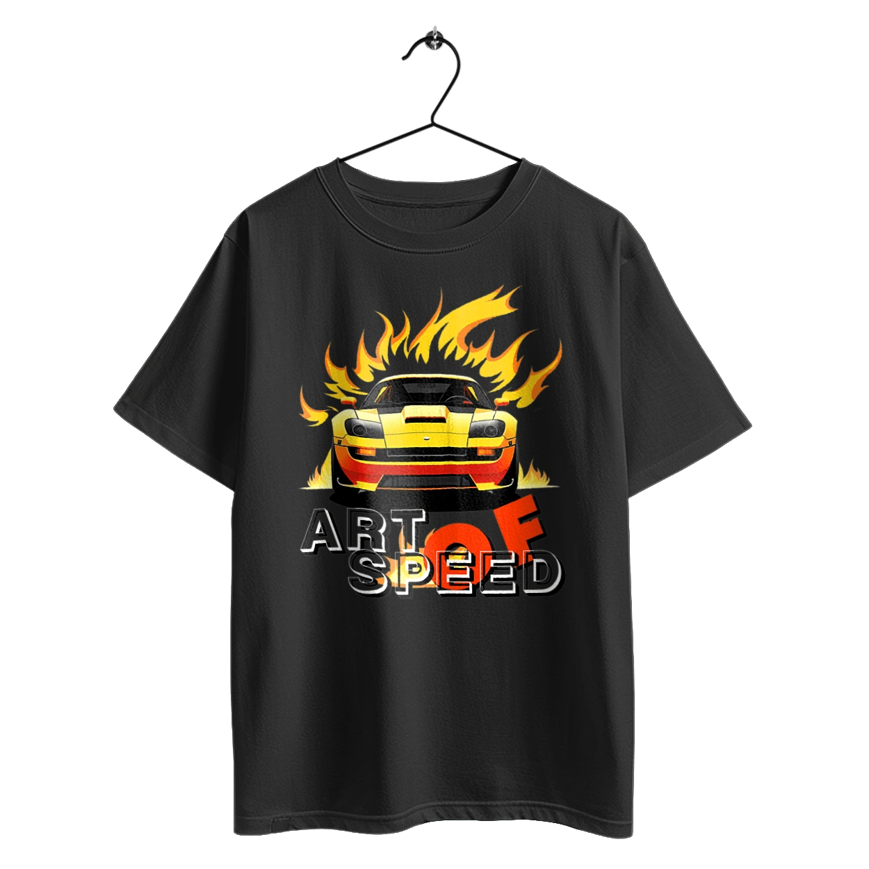 Машина у вогні