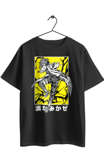 Футболка оверсайз з принтом "Anime 40". Naruto, аніме, манга, мінато намікадзе, наруто, ніндзя, персонаж, серіал. 2070702