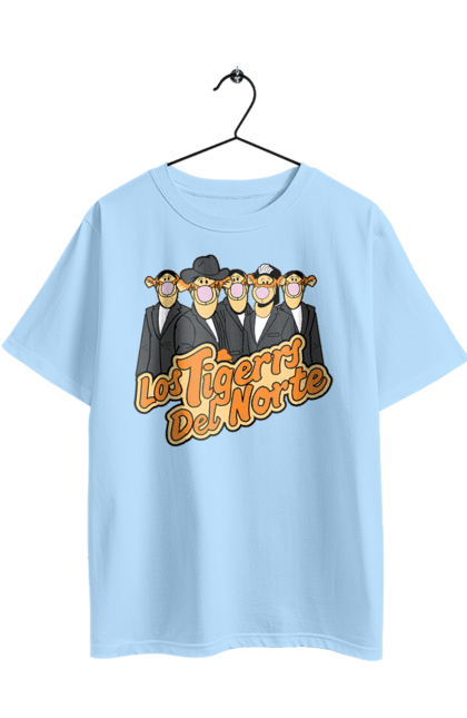 Oversized t-shirt with prints Los Tigres Del Norte. Del norte, group, los tigres, mexican music, mexico, music, norteño, saxophone. 2070702
