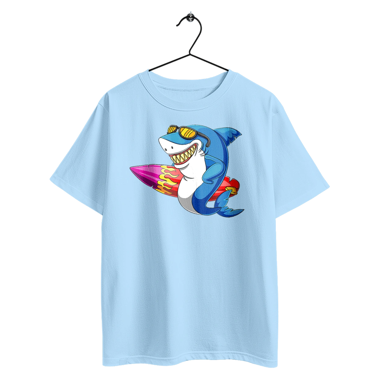 Акула В Очках С Серфингом