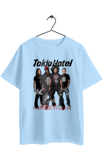 Футболка оверсайз з принтом "Tokio Hotel". Tokio hotel, альтернативний рок, група, електронік рок, музика, пауер піп, піп, поп рок, рок. 2070702