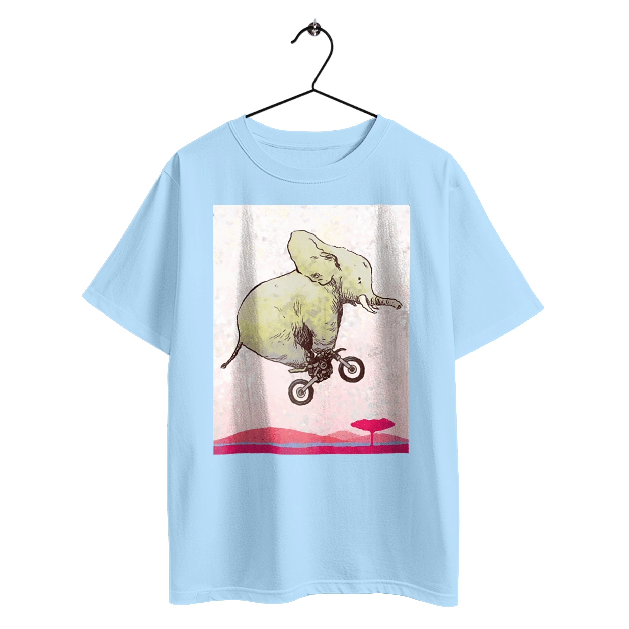 Elephant On A Motorcycle