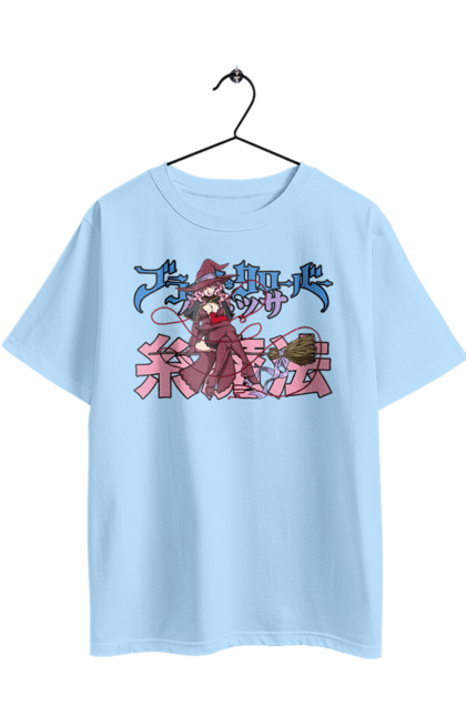 Oversized t-shirt with prints Black Clover Vanessa Enoteca. Anime, black clover, manga, vanessa enoteca. 2070702