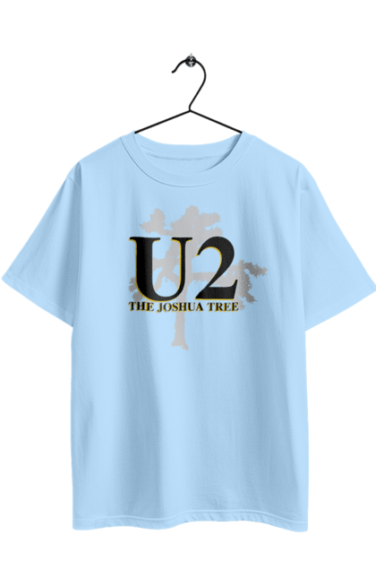 Oversized t-shirt with prints Group U2. Alternative rock, dance rock, group, music, post-punk, rock, soft rock, tour. 2070702