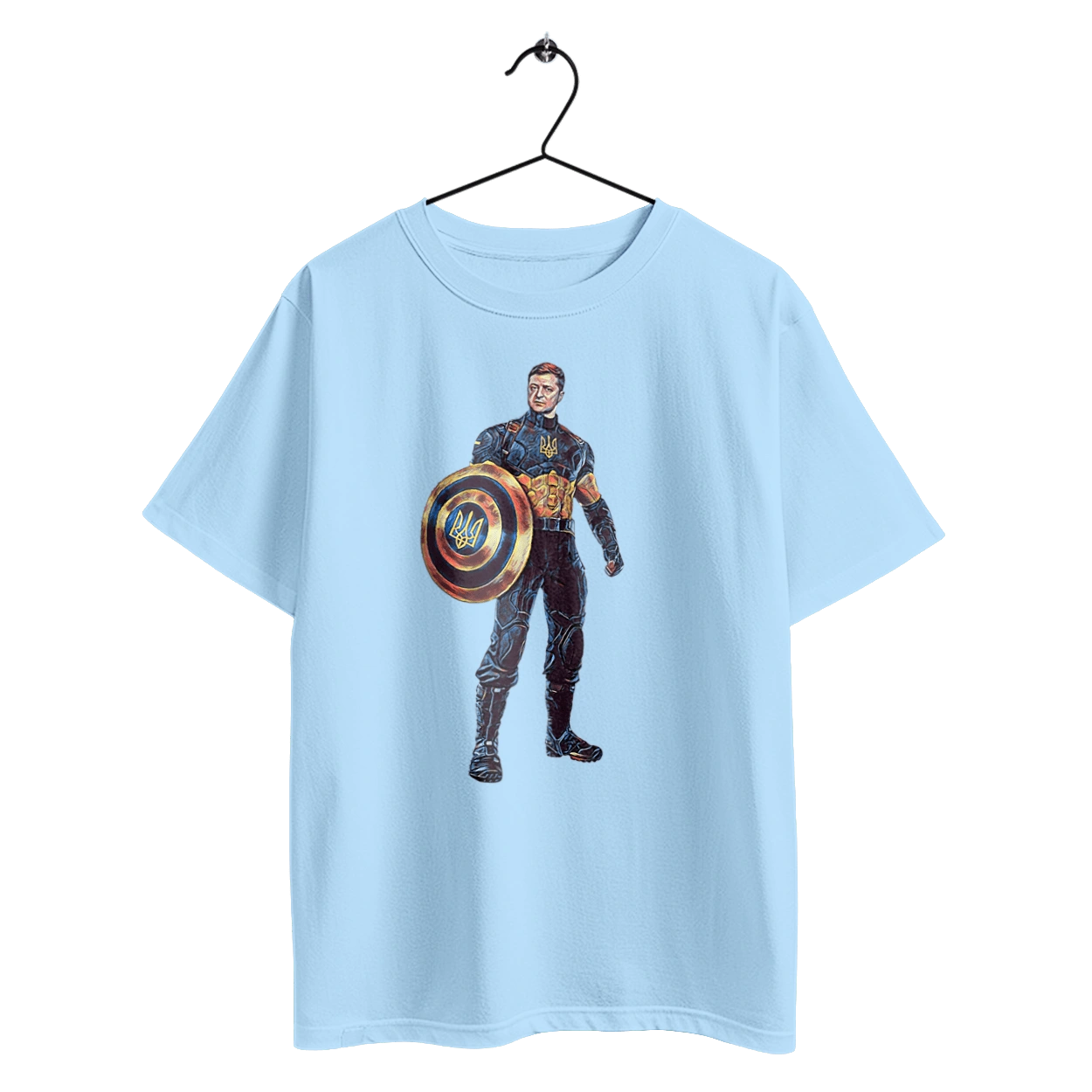 Captain Ukraine Zelensky art