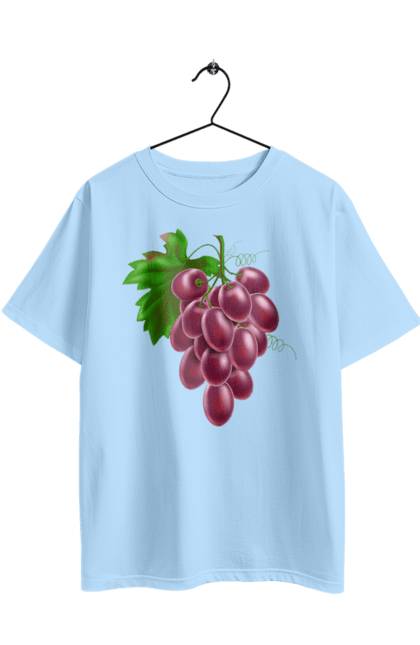 Oversized t-shirt with prints Grapes. Grapes. 2070702