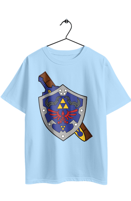 Футболка оверсайз з принтом "The Legend of Zelda". Legend of zelda, nintendo, zelda, аркада, бойовик, відеогра, гра, квест, пригоди, шіґеру міямото. 2070702