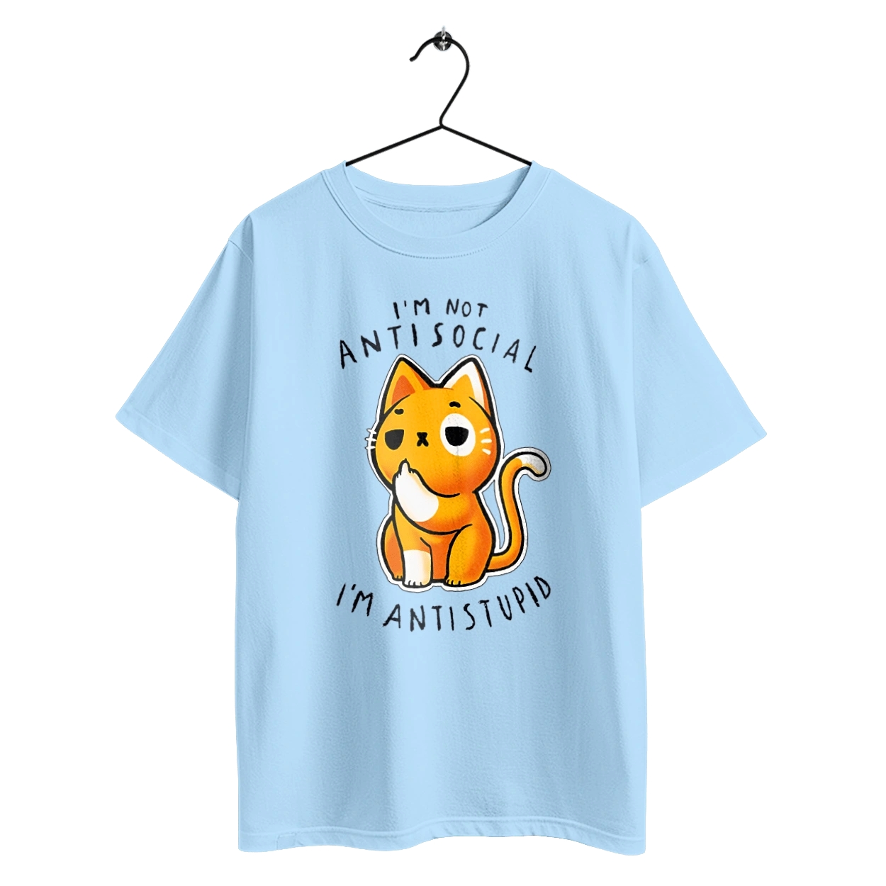 I'm not antisocial, I'm antistupid