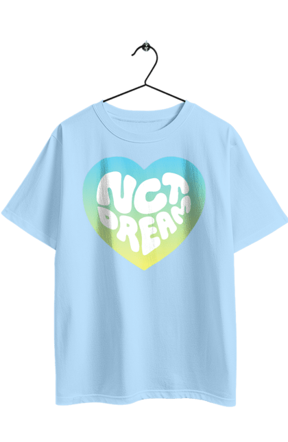 Футболка оверсайз с принтом NCT Dream. K-pop, nct, nct dream, sm entertainment, группа, к-поп, музыка, музыкальная группа. 2070702