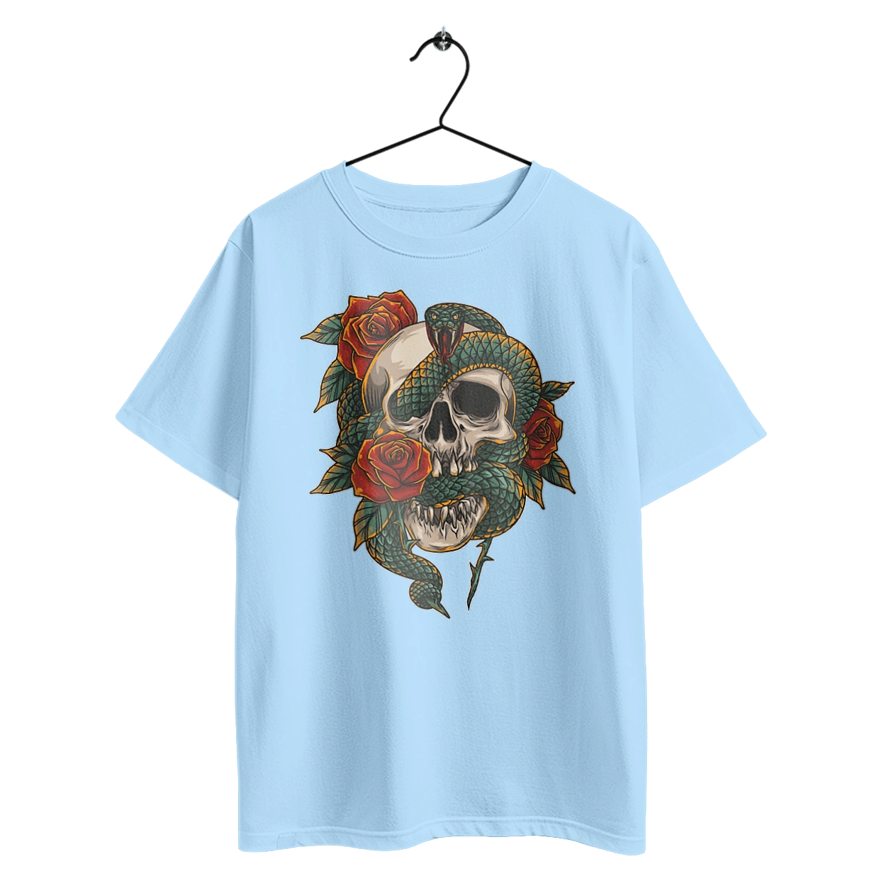 Череп зі змією