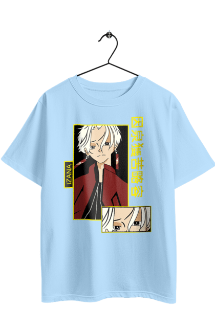 Футболка оверсайз с принтом Токийские мстители Идзана Курокава. Izana kurokawa, tokyo revengers, аниме, боевик, игра, идзана, идзана курокава, манга, сериал, токийские мстители. 2070702