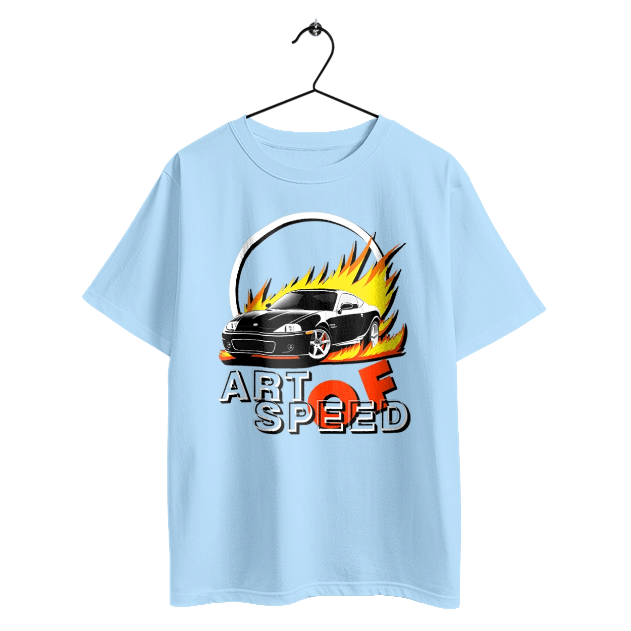 Машина в огне