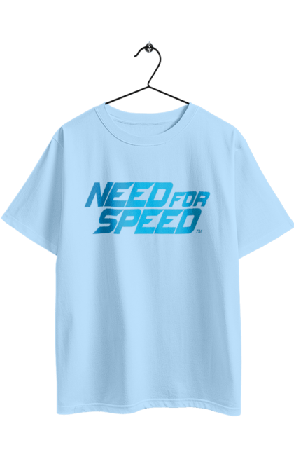 Oversized t-shirt with prints Need for speed. Heat, need, need for speed, nfs, speed, unbound. 2070702