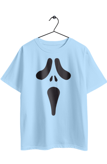 Oversized t-shirt with prints Halloween pumpkin face. Costume, halloween, holiday, october, october 31, pumpkin, scary, sweets, trick or treat. 2070702