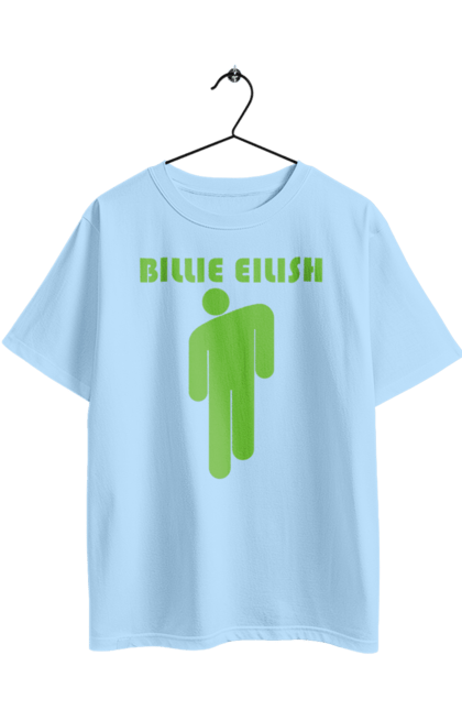 Футболка оверсайз з принтом "Billie Eilish". Активістка, біллі айліш, мизукант, права, співачка, тварини. 2070702