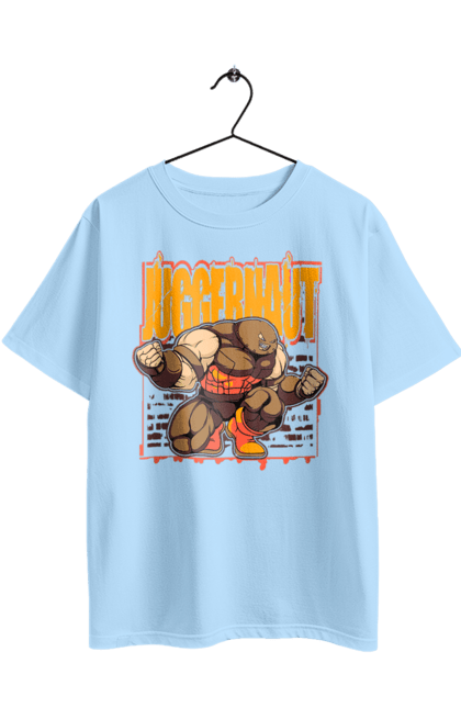 Футболка оверсайз с принтом Джаггернаут. Cain marko, juggernaut, marvel, marvel comics, джаггернаут, кейн марко, комикс, марвел. 2070702