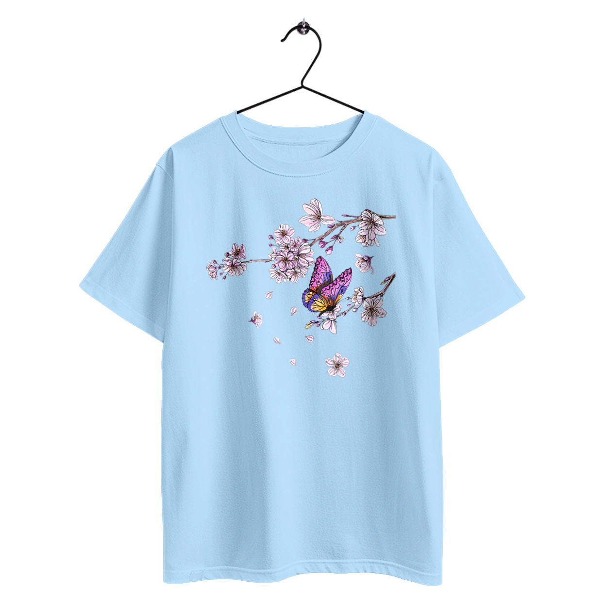 Butterfly And Sakura