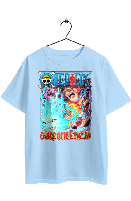 Oversized t-shirt with prints One Piece Charlotte. Anime, charlotte, charlotte linlin, manga, one piece, straw hat pirates. 2070702