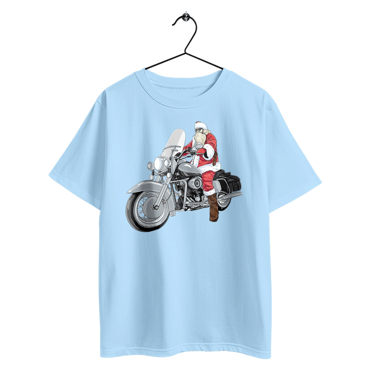 Santa On A Motorcycle