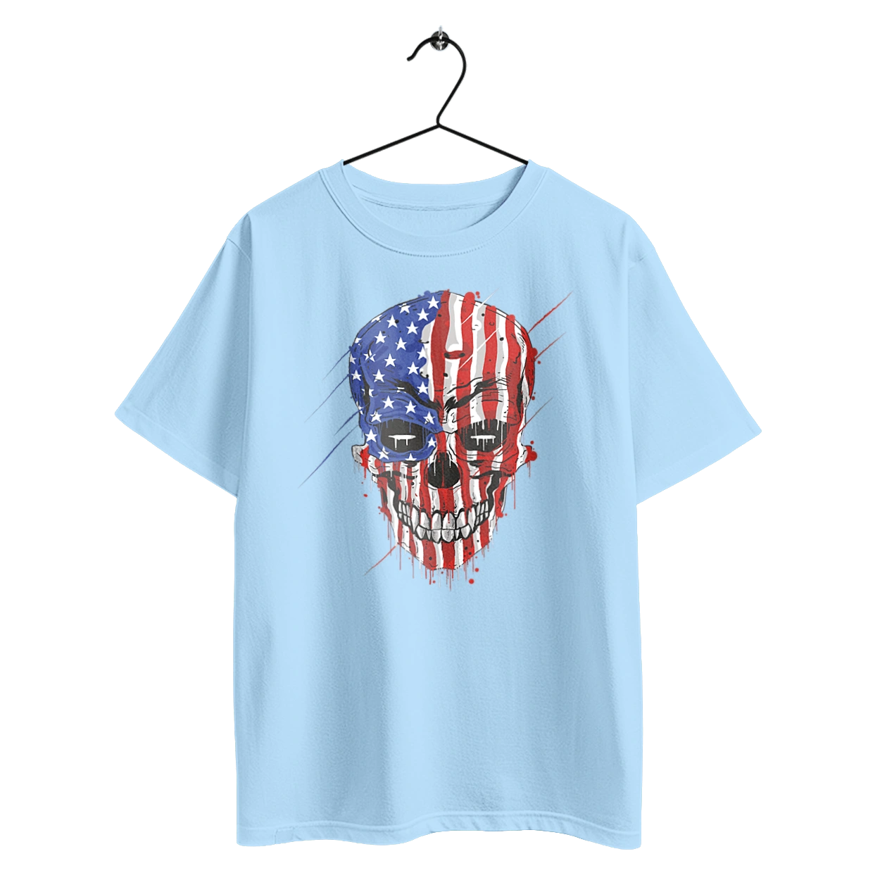 Череп с флагом