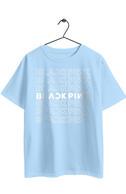Oversized t-shirt with prints Blackpink. Blackpink, group, k pop, k-pop, music, musical group, yg entertainment. 2070702