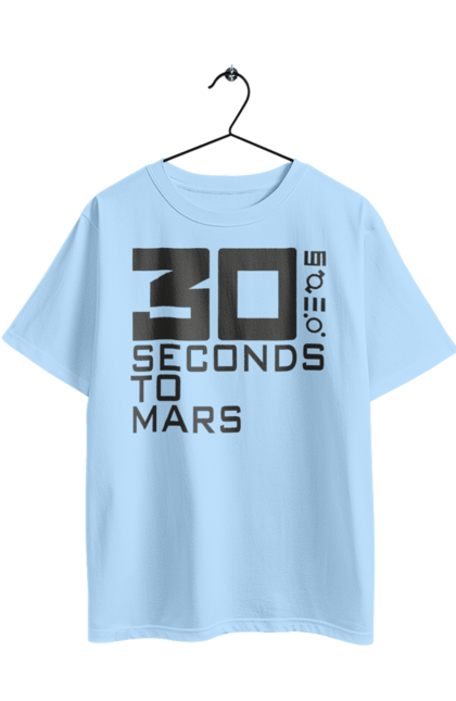 Oversized t-shirt with prints Thirty Seconds to Mars. 30 seconds, 30 seconds mars, alternative rock, group, hard rock, music, rock, seconds to mars, thirty seconds. 2070702