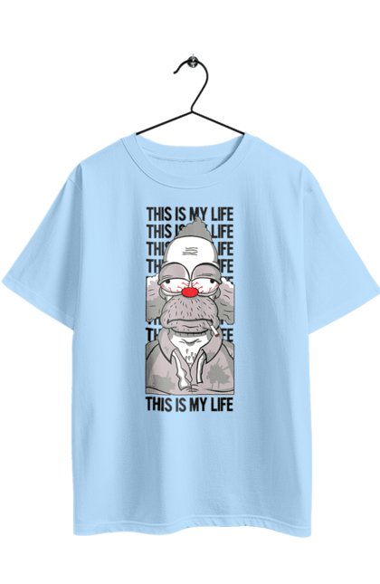 Oversized t-shirt with prints The Simpsons Krusty the Clown. Clown, krusty, krusty the clown, simpsons. 2070702