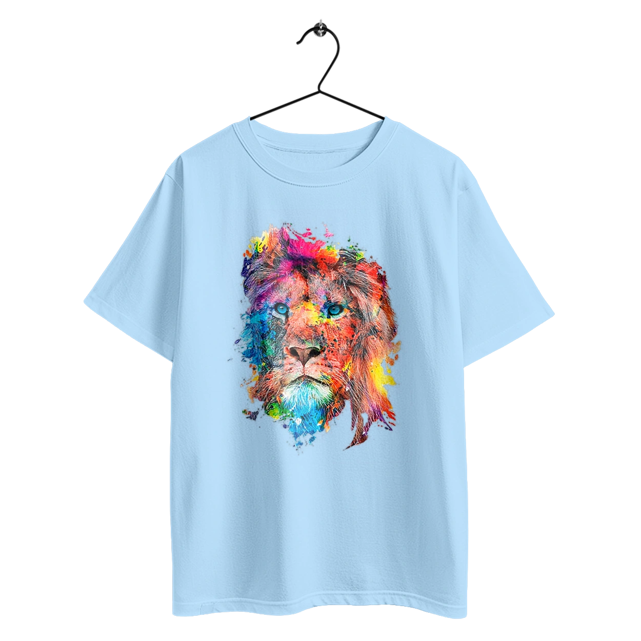 Лев із фарби