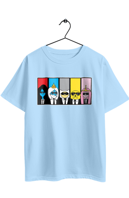 Футболка оверсайз с принтом Время приключений. Adventure time, cartoon network, land of ooo, время приключений, земля ууу, мультсериал, сериал. 2070702