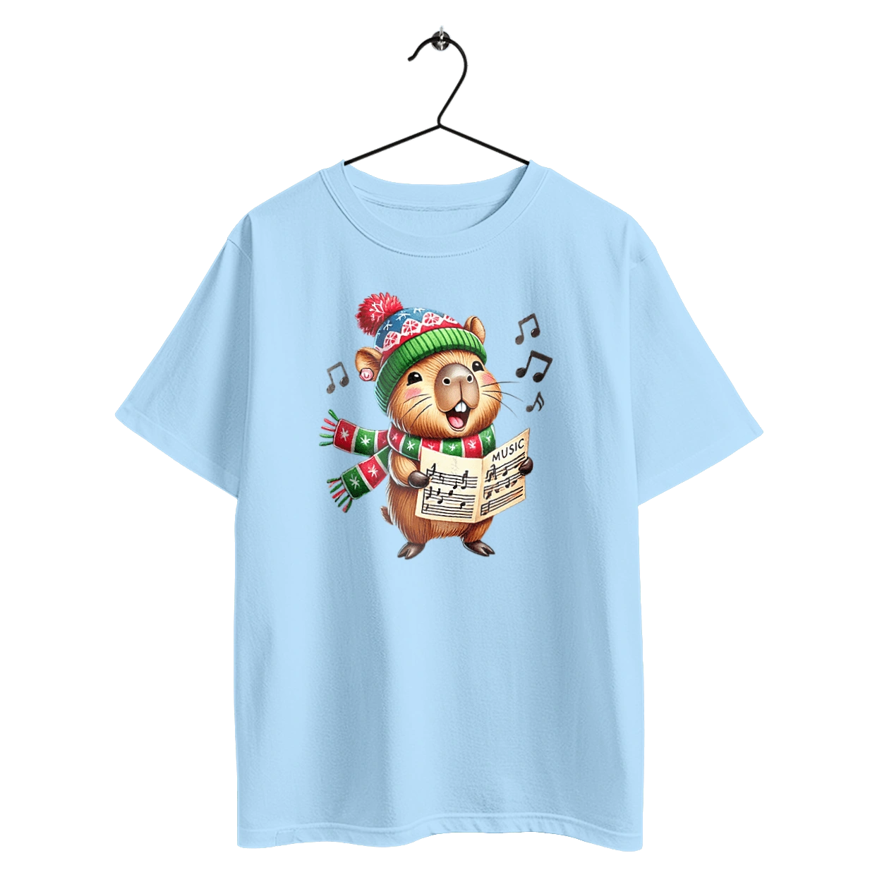 Capybara sings Christmas songs