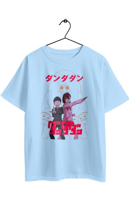 Oversized t-shirt with prints Dandadan. Anime, ayase, dandadan, ken takakura, manga, momo ayase, okarun, takakura. 2070702