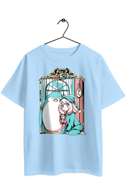 Oversized t-shirt with prints Spy x Family Anya. Anime, anya, loid, manga, spy x family, yor. 2070702