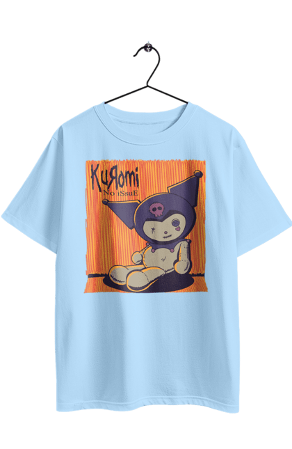 Футболка оверсайз з принтом "Хелло Кітті Куромі". Hello kitty, аніме, куромі, моя мелодія, персонаж, санріо, хелло кітті. 2070702