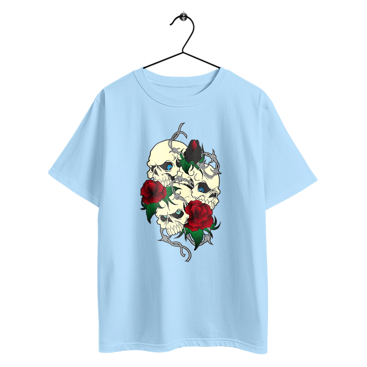 Черепа с розами