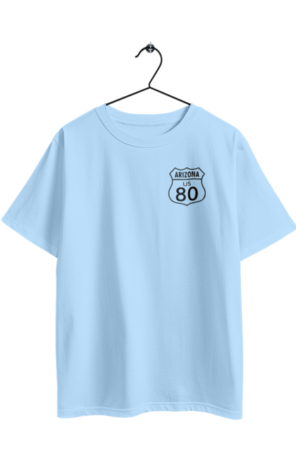 Футболка оверсайз з принтом "Route 80". Байк, байкер, байкер клуб, брат, брати, брутал, гарячий асфальт, гарячий кінь, гарячий стрижень, дорога 50, дорога 66, дорога 80, дороги америки, дороги україни, жага швидкості, клуб байкерів, мотоцикл, мотоцикліст, справжній чоловік, чувак, швидкість. 2070702