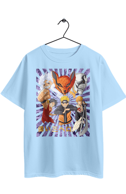 Футболка оверсайз з принтом "Аніме". Anime, manga, аніме, манга, ранобе, фандом. 2070702