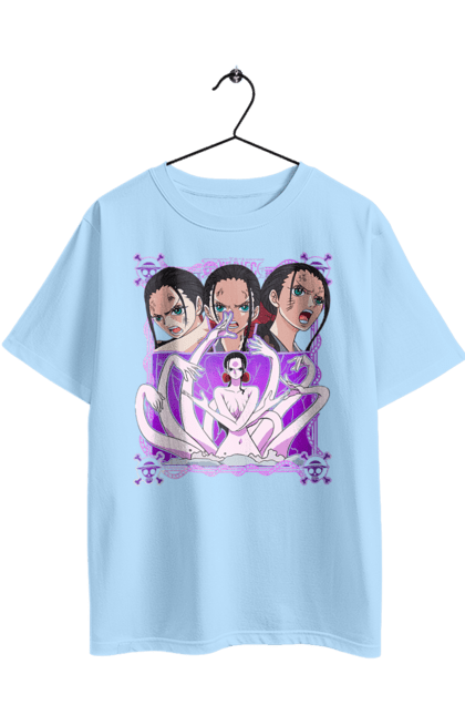 Футболка оверсайз з принтом "Ван Піс Ніко Робін". Nico robin, one piece, аніме, ван пис, ван піс, дитина диявола, манга, ніко робін, світ революції. 2070702