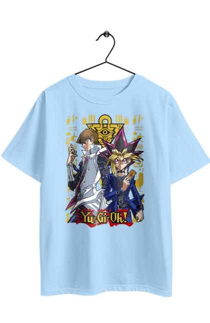 Oversized t-shirt with prints Yu Gi Oh! Seto Kaiba. Anime, manga, player, seto kaiba, shareholder, yu gi oh, yugio. 2070702