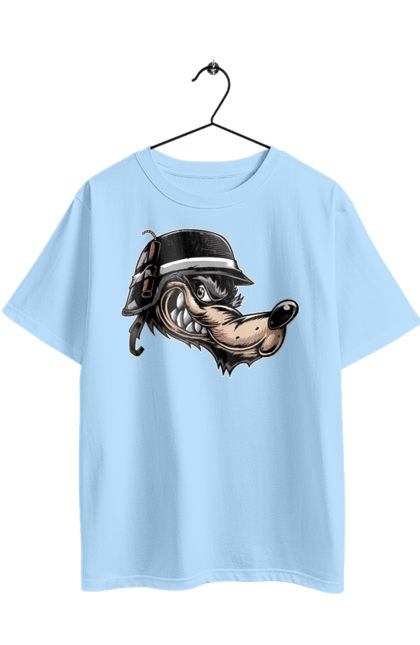 Футболка оверсайз з принтом "Вовк Байкер". Байк, байкер, вовк, волчара, захоплення, змагання, зуби, каска, мото, мотор, мотоцикл, мотоцикліст, мульт, мультик, мультфільм, мультяшний, ну почекай, посмішка, спорт, стиль, стильний, усмішка, хобі, шолом. 2070702