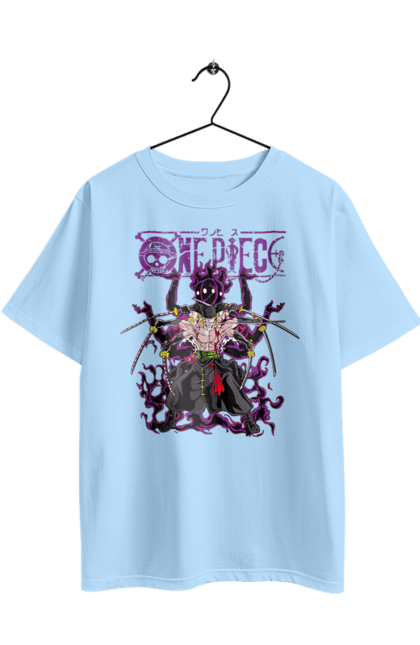 Футболка оверсайз з принтом "Ван Піс Зоро". One piece, roronoa zoro, аніме, ван пис, ван піс, зоро, манга, ророноа зоро, фехтувальник. 2070702