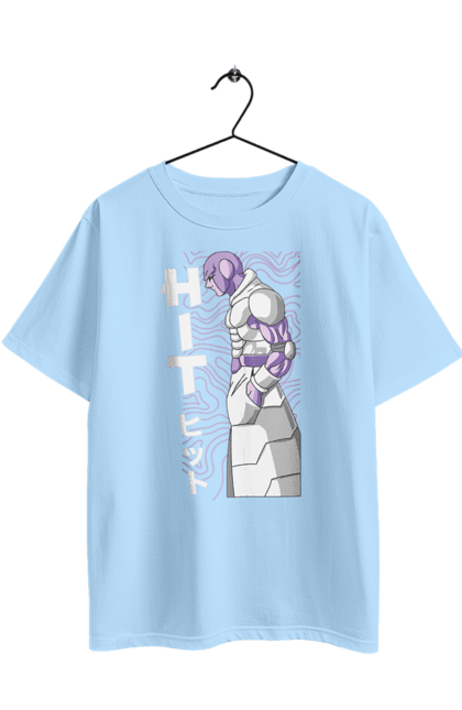 Oversized t-shirt with prints Dragon Ball Frieza. Anime, dragon ball, frieza, manga, tv series. 2070702