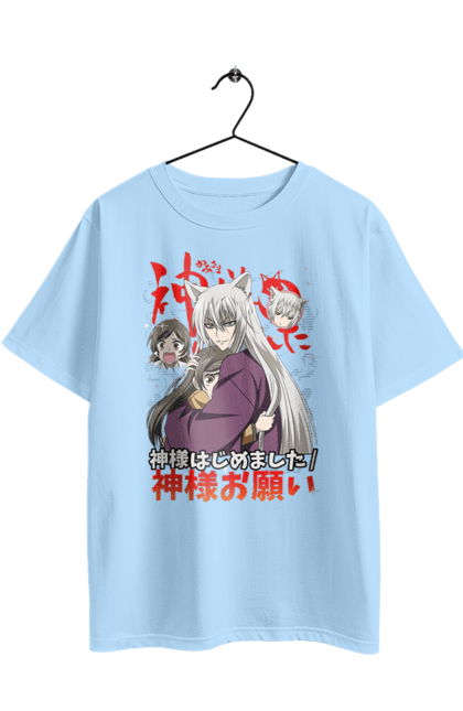 Футболка оверсайз з принтом "Приємно познайомитись, Бог Томое". Kamisama, kamisama kiss, tomoe, аніме, манга, приємно познайомитись, приємно познайомитись бог, томое. 2070702