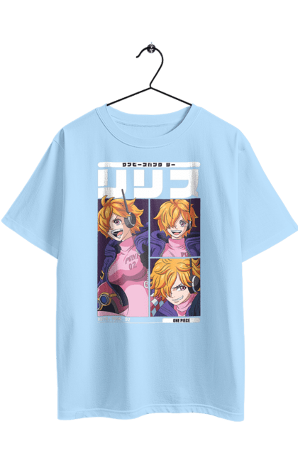 Футболка оверсайз з принтом "Ван Піс Ліліт". Lilith, one piece, punk-02, vegapunk, аніме, ван піс, вегапанк, ліліт, манга. 2070702