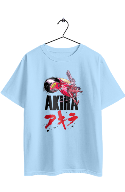 Футболка оверсайз з принтом "Акіра". Akira, shotaro kaneda, tetsuo shima, акіра, аніме, кіберпанк, тецуо шима, шьотаро канеда. 2070702