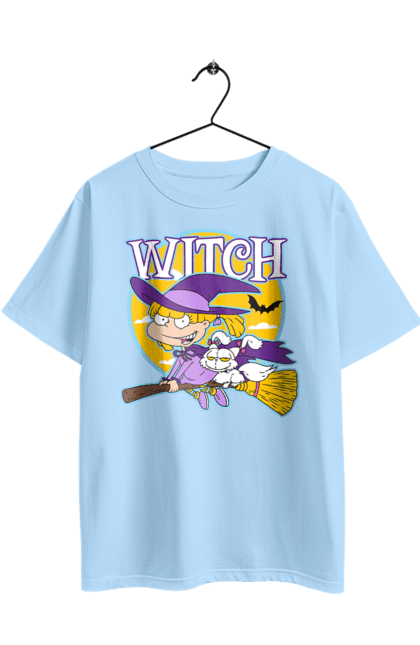 Oversized t-shirt with prints Rugrats Angelica Pickles. Angelica pickles, animated series, nickelodeon, rugrats. 2070702