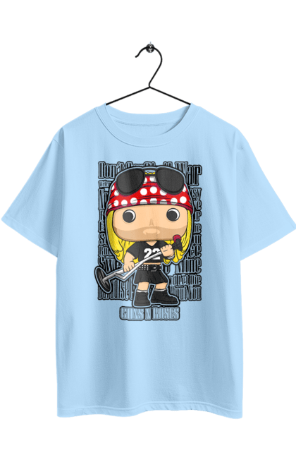 Футболка оверсайз з принтом "Guns N Roses". Guns n roses, музика, рок група, хард рок, хеві метал. 2070702