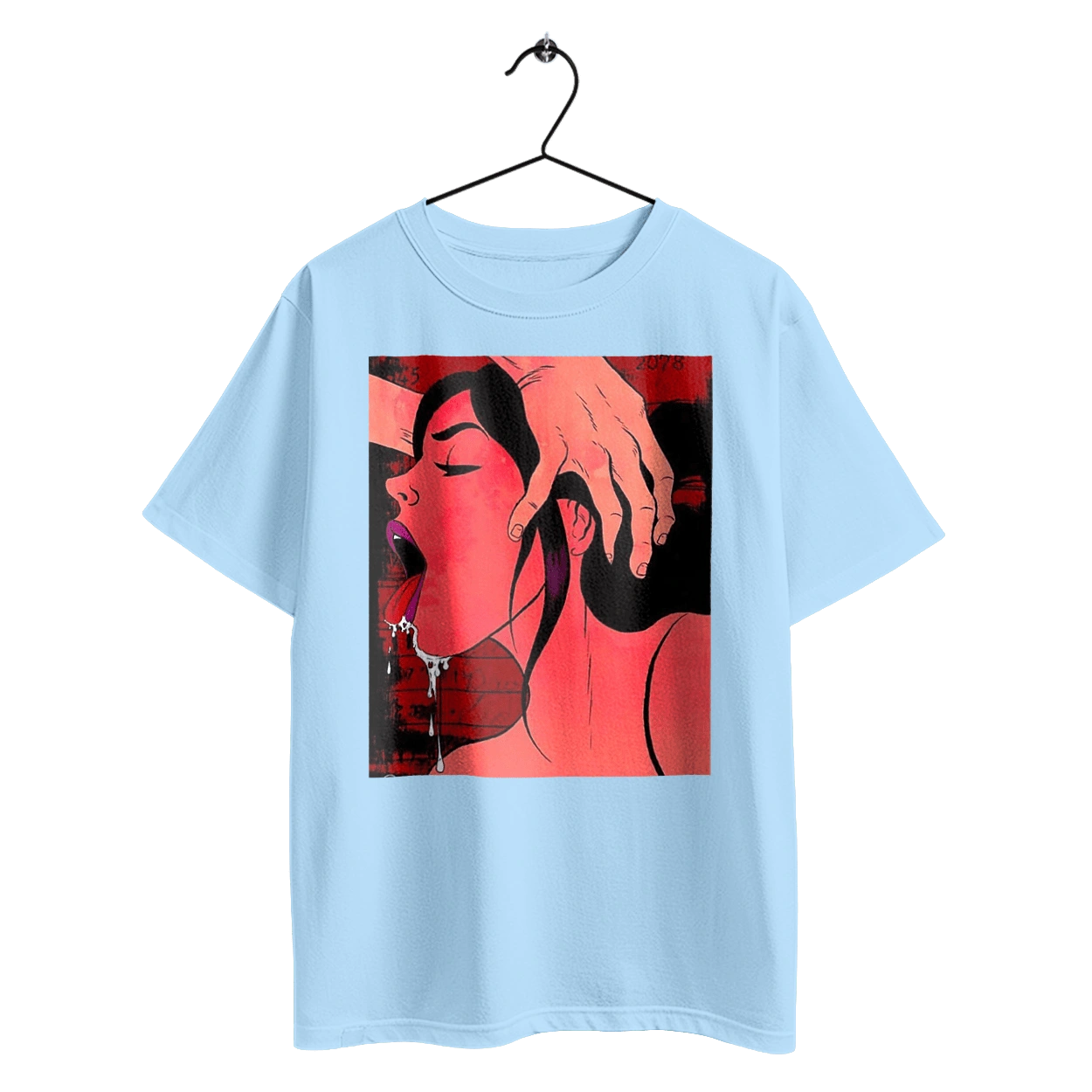 Girl Sucks With Saliva