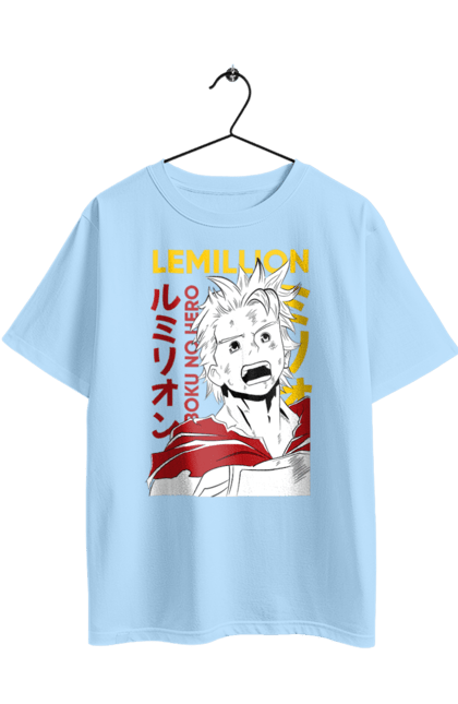 Футболка оверсайз з принтом "Моя академія героїв Лемілліон". Lemillion, mirio togata, my hero academia, академія юей, аніме, лемілліон, манга, міріо тогата, моя геройська академія. 2070702