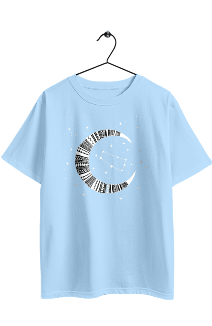 Футболка оверсайз з принтом "Знак зодіаку Близнюки". Близнюки, гороскоп, знак, знак зодіаку, знак зодіаку близнюки, зодіак, сузір`я. 2070702