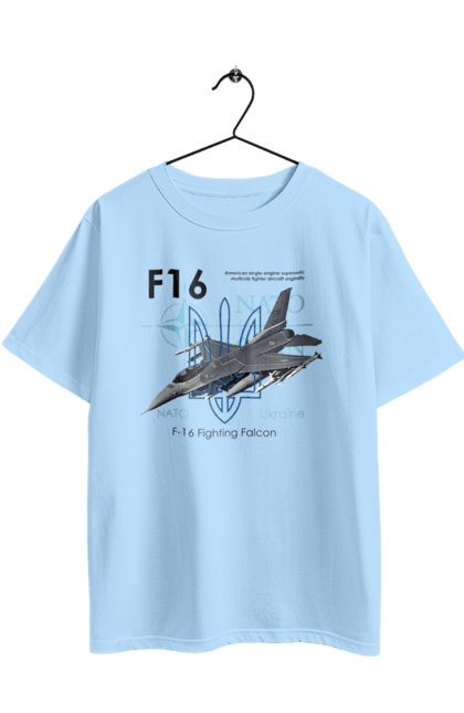 Футболка оверсайз с принтом F16. F16, nasams, zuzana, гаубица, два герба, залужный, сюзанно. 2070702